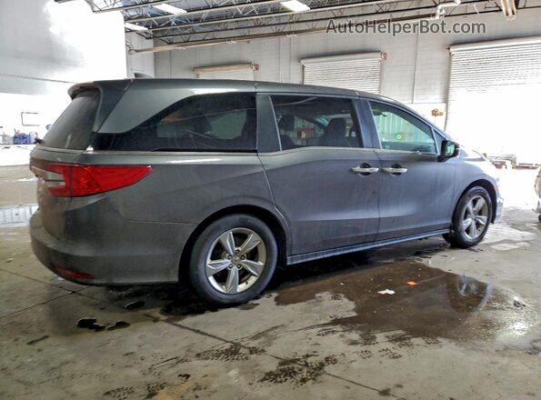 5FNRL6H74KB010313 2019 HONDA ODYSSEY Gray Trasero derecho