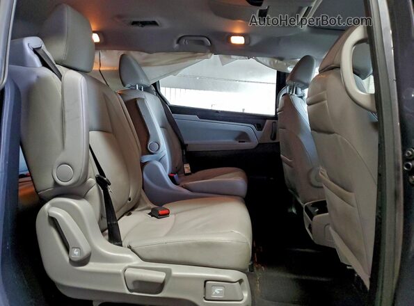 5FNRL6H74KB010313 2019 HONDA ODYSSEY Gray Vista interior trasera