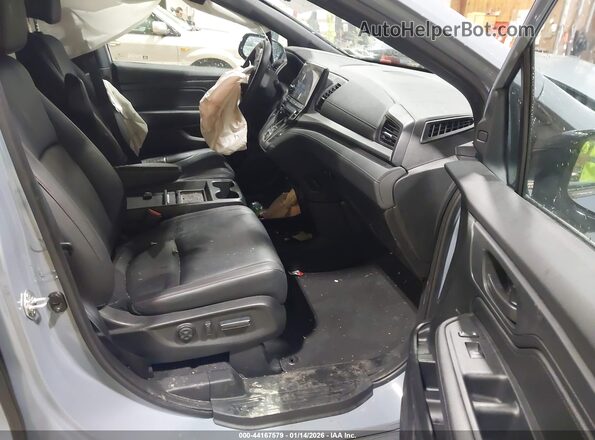 5FNRL6H75PB079485 2023 HONDA ODYSSEY Gray Vista interior delantera