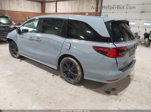 5FNRL6H75PB079485 2023 HONDA ODYSSEY Gray Trasero izquierdo