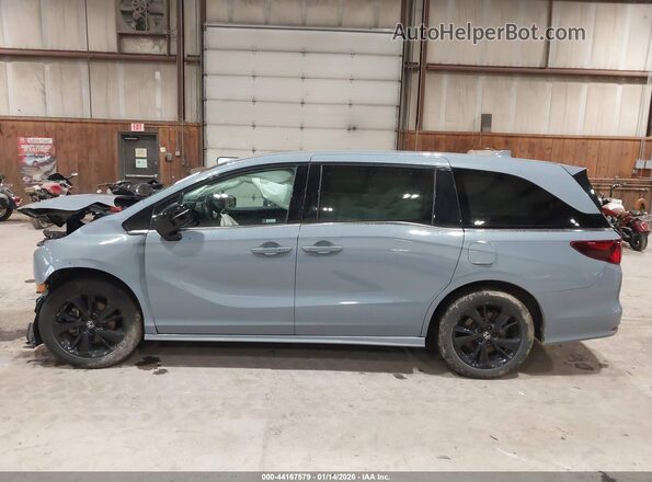 5FNRL6H75PB079485 2023 HONDA ODYSSEY Gray 