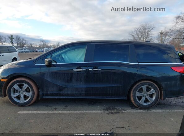 5FNRL6H77JB080564 2018 HONDA ODYSSEY Черный Панорамный вид салона 360°