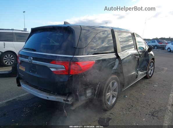 5FNRL6H77JB080564 2018 HONDA ODYSSEY Черный Задняя правая четверть
