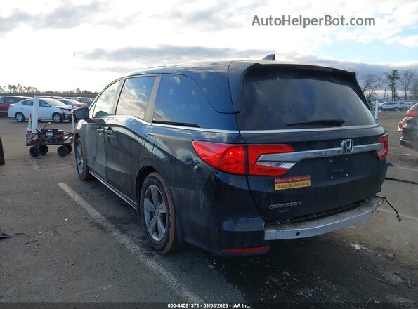 5FNRL6H77JB080564 2018 HONDA ODYSSEY Черный Задняя левая четверть