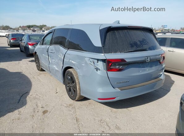 5FNRL6H77PB058928 2023 HONDA ODYSSEY Gray Tył lewy