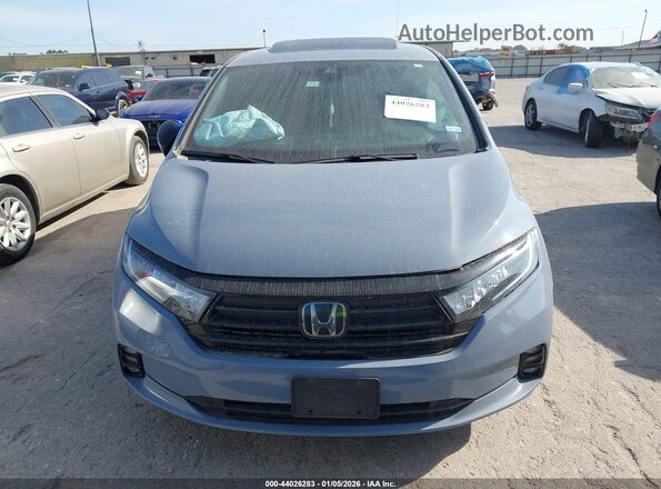 5FNRL6H77PB058928 2023 HONDA ODYSSEY Gray Widok zestawu wskaźników