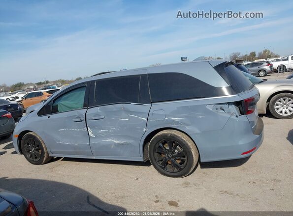 5FNRL6H77PB058928 2023 HONDA ODYSSEY Gray Widok wnętrza 360 stopni