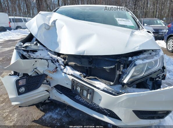 5FNRL6H78JB007414 2018 HONDA ODYSSEY Белый Вид щитка приборов