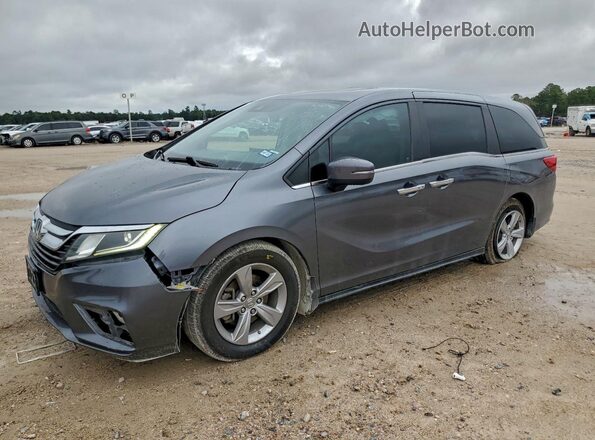 5FNRL6H78KB115971 2019 HONDA ODYSSEY Серый Передняя левая четверть