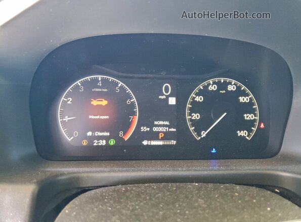 5FNRL6H78TB003995 2026 HONDA ODYSSEY White Widok zestawu wskaźników