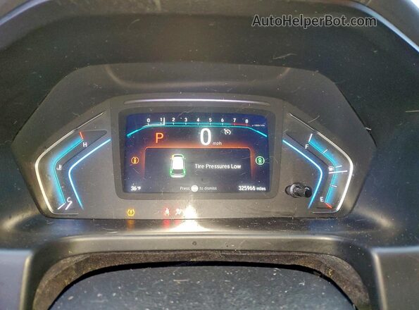 5FNRL6H7XMB039012 2021 HONDA ODYSSEY Black Widok zestawu wskaźników