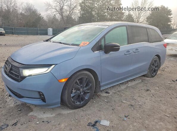 5FNRL6H7XPB046613 2023 HONDA ODYSSEY Gray Przód lewy