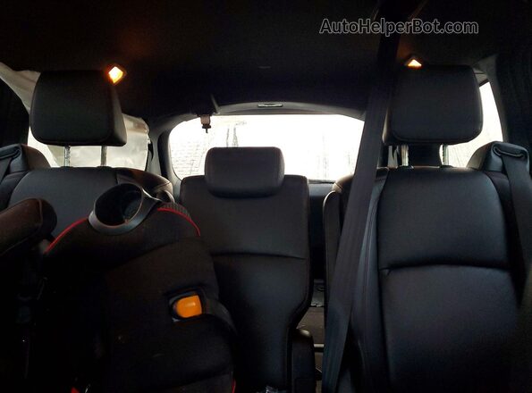 5FNRL6H7XPB046613 2023 HONDA ODYSSEY Gray Widok tylnych siedzeń