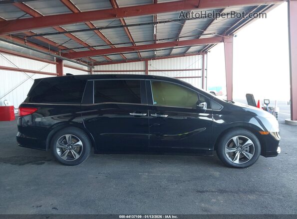 5FNRL6H82KB078084 2019 HONDA ODYSSEY Black Vista interior trasera