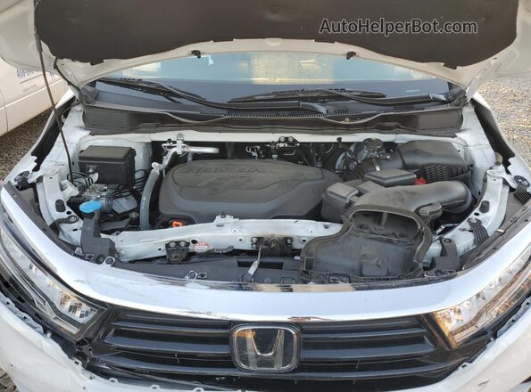 5FNRL6H82PB028812 2023 HONDA ODYSSEY White Engine compartment view