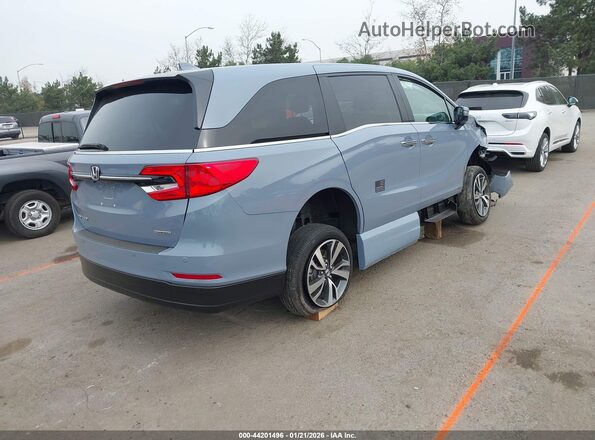 5FNRL6H82RB072506 2024 HONDA ODYSSEY Gray Rear right