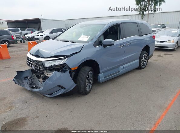 5FNRL6H82RB072506 2024 HONDA ODYSSEY Gray Front left