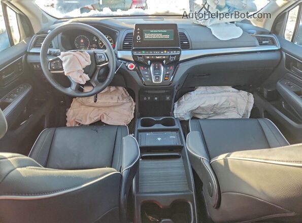 5FNRL6H89TB002069 2026 HONDA ODYSSEY Белый Вид панели приборов