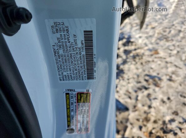 5FNRL6H89TB002069 2026 HONDA ODYSSEY Белый Вид наклейки с VIN-кодом