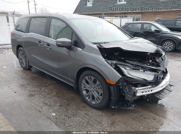 5FNRL6H89TB019891 2026 HONDA ODYSSEY Серый Передняя правая четверть