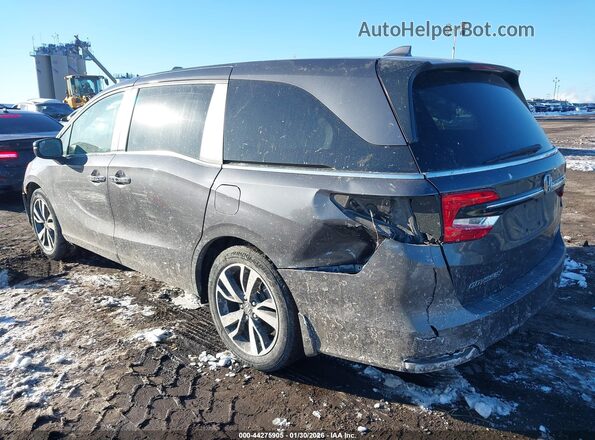 5FNRL6H8XMB016662 2021 HONDA ODYSSEY Серый Вид спереди