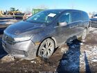 2021 Honda Odyssey Touring Серый vin: 5FNRL6H8XMB016662