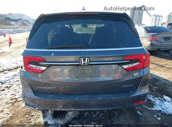 5FNRL6H8XMB016662 2021 HONDA ODYSSEY Серый 