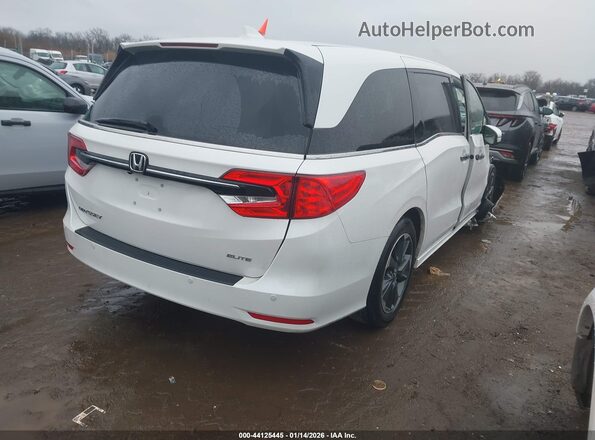 5FNRL6H93PB027631 2023 HONDA ODYSSEY White Trasero derecho