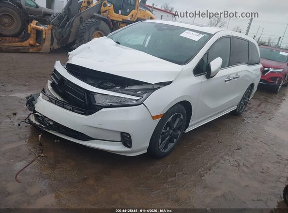 5FNRL6H93PB027631 2023 HONDA ODYSSEY White Vista tres cuartos delantera izquierda