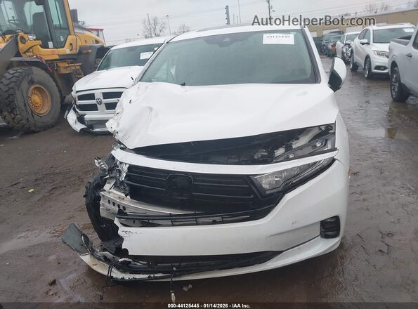 5FNRL6H93PB027631 2023 HONDA ODYSSEY White Vista del cuadro de instrumentos