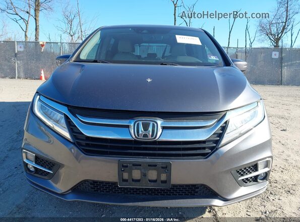 5FNRL6H94KB102720 2019 HONDA ODYSSEY Серый Вид щитка приборов