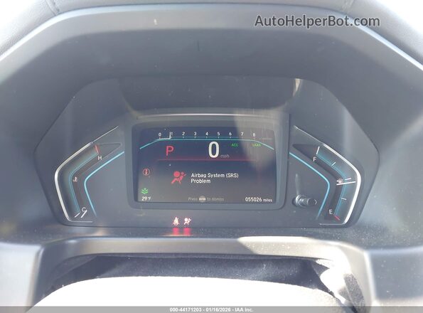5FNRL6H94KB102720 2019 HONDA ODYSSEY Серый Вид задних сидений