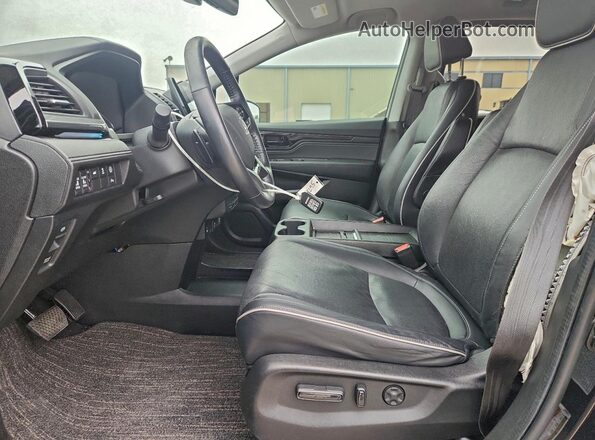 5FNRL6H94RB010646 2024 HONDA ODYSSEY Black წინა სალონის ხედი
