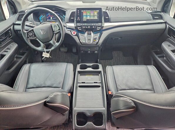 5FNRL6H94RB010646 2024 HONDA ODYSSEY Black წინა პანელის ხედი
