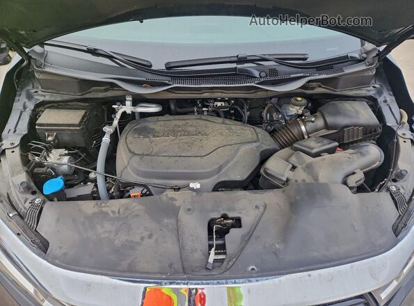 5FNRL6H94RB010646 2024 HONDA ODYSSEY Black ძრავის განყოფილების ხედი