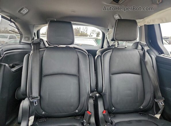 5FNRL6H94RB010646 2024 HONDA ODYSSEY Black უკანა სავარძლების ხედი