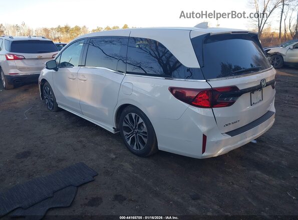 5FNRL6H94SB044026 2025 HONDA ODYSSEY Белый Задняя левая четверть