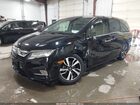 2018 Honda Odyssey Elite Черный vin: 5FNRL6H97JB007521