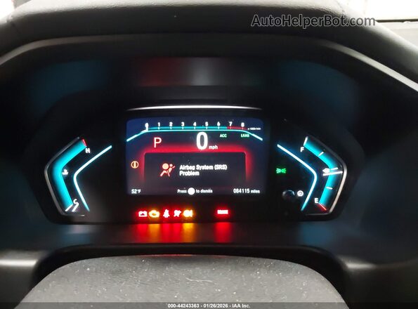 5FNRL6H97JB007521 2018 HONDA ODYSSEY Черный Вид задних сидений
