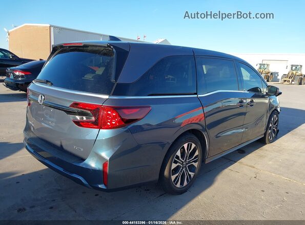 5FNRL6H97SB051164 2025 HONDA ODYSSEY Синий Задняя правая четверть
