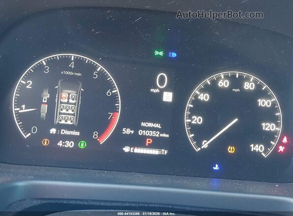 5FNRL6H97SB051164 2025 HONDA ODYSSEY Синий Вид задних сидений