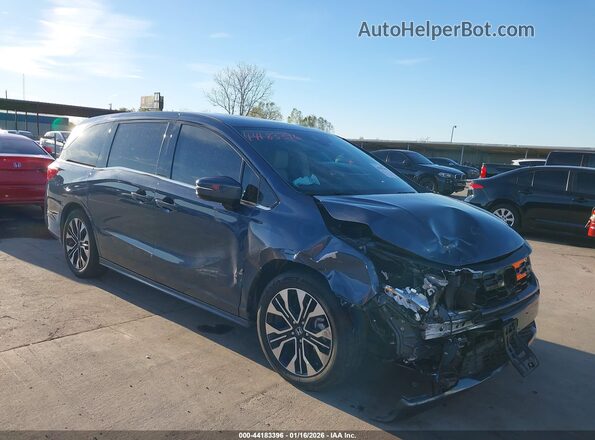 5FNRL6H97SB051164 2025 HONDA ODYSSEY Синий Передняя правая четверть