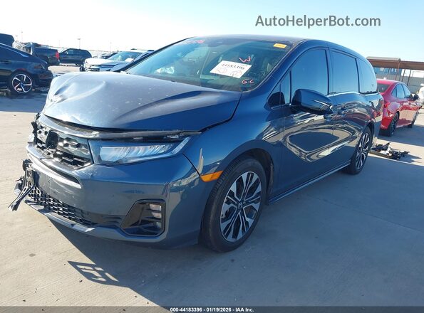 5FNRL6H97SB051164 2025 HONDA ODYSSEY Синий Передняя левая четверть