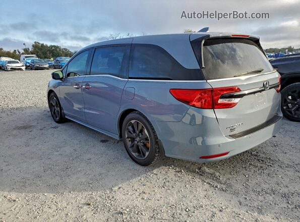 5FNRL6H98PB046174 2023 HONDA ODYSSEY Blue Задня ліва чверть