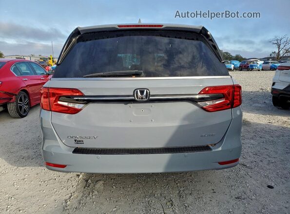 5FNRL6H98PB046174 2023 HONDA ODYSSEY Blue Вид ззаду