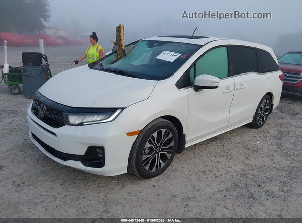 5FNRL6H99TB019513 2026 HONDA ODYSSEY Белый Передняя левая четверть