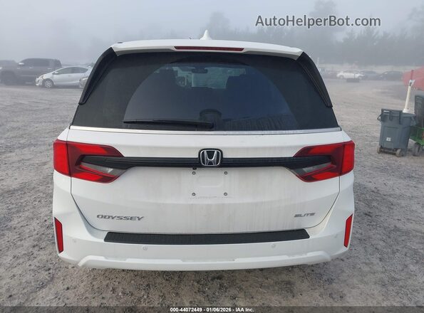 5FNRL6H99TB019513 2026 HONDA ODYSSEY Белый 