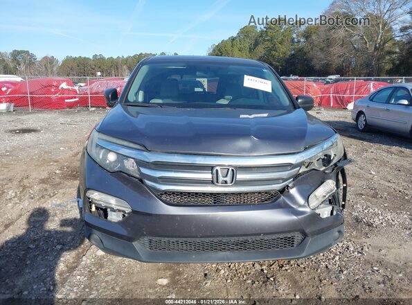 5FNYF5H17JB028540 2018 HONDA PILOT Серый Вид щитка приборов