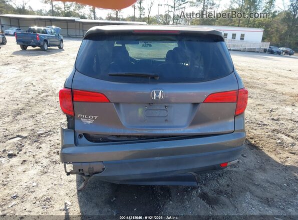 5FNYF5H17JB028540 2018 HONDA PILOT Серый 