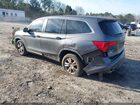 2018 Honda Pilot Lx Серый vin: 5FNYF5H17JB028540